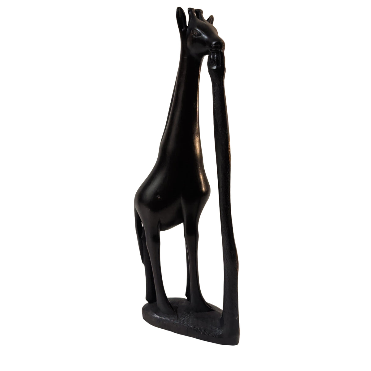 Ebenholz-Giraffe (34 cm) – Handgeschnitzte Afrika-Skulptur & Unikat | orientcrafts