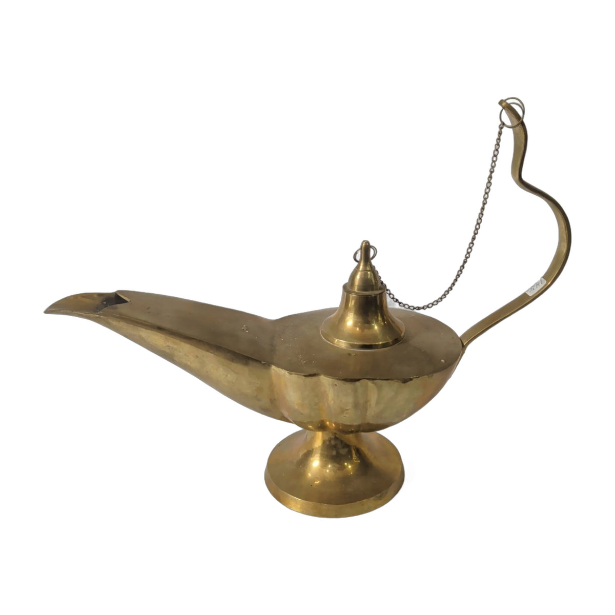 Wunderlampe aus Messing – Öllampe mit Kette – Ansicht 2 | orientcrafts