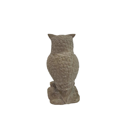 Eule-Statue aus Speckstein: Handgeschnitztes Symbol der Weisheit – Ansicht 2 | orientcrafts