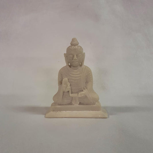 Buddha statue made of soapstone: Hand-carved symbol of peace and harmony