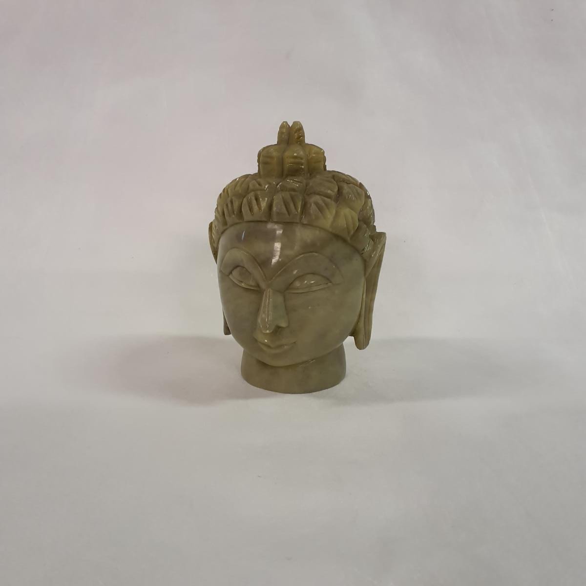 Buddha statue made of soapstone: Hand-carved symbol for a spiritual atmosphere