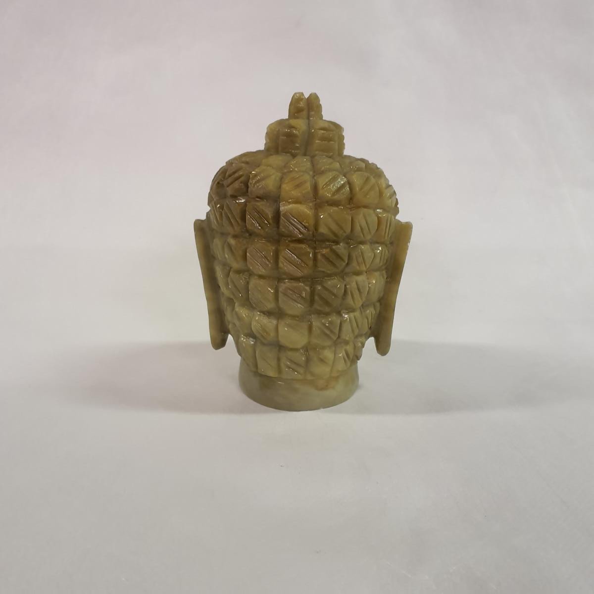 Buddha statue made of soapstone: Hand-carved symbol for a spiritual atmosphere