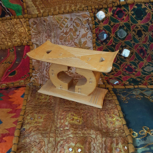 Ashanti stool from Ghana: Hand-carved symbol of power and tradition