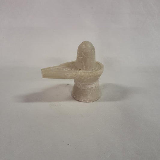 Shiva Lingam Soapstone Statue – Hand-carved 8 cm