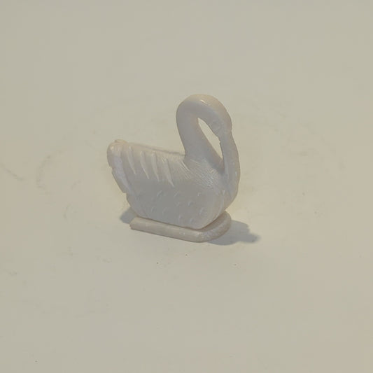 Soapstone swan: Hand-carved symbol of grace and purity
