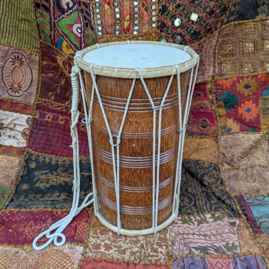 Handcrafted drum from India: Authentic sound and tradition